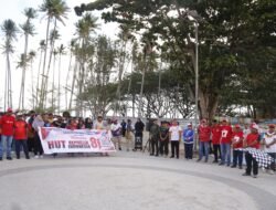 Raja Ampat Resmi Kick Off Semarak HUT Ke-81 RI, Jalan Santai Kobarkan Semangat Persatuan dan Nasionalisme