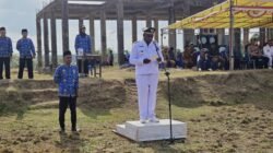 Upacara HUT RI ke-81 di Salawati Tengah, Esau Paradjal Serukan Kerja Nyata untuk Kemajuan Daerah