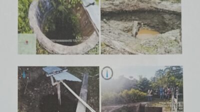 Sumur-sumur warga Salawati Tengah yang mengalami kekeringan/dok. BPBD Raja Ampat