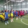 Semarak HUT RI ke-81, Barisan Merah Putih Gelar Turnamen Futsal Putri di Waisai