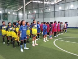 Semarak HUT RI ke-81, Barisan Merah Putih Gelar Turnamen Futsal Putri di Waisai