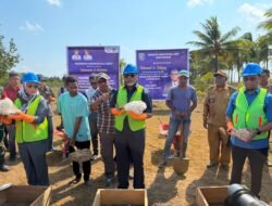 Bupati Raja Ampat Letakkan Batu Pertama Pembangunan Kampung Nelayan Merah Putih, Tiga Kampung Jadi Lokasi Awal