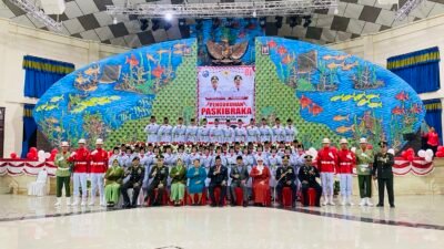 Dikukuhkan Bupati Orideko, 40 Paskibraka Raja Ampat Siap Bertugas pada Upacara HUT RI ke-81