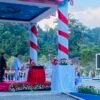Wakil Bupati Pimpin Upacara Penurunan Bendera HUT RI ke-81 di Raja Ampat