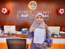 Pengukuran Terjadwal Beri Kepastian Waktu, Warga Demak Tak Lagi Lama Menunggu Layanan Pertanahan