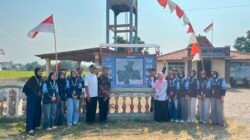 KKN Posko 165 UIN Walisongo Percantik Randusari dengan Plang Jalan, Peta Desa dan Taman Toga