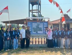 KKN Posko 165 UIN Walisongo Percantik Randusari dengan Plang Jalan, Peta Desa dan Taman Toga