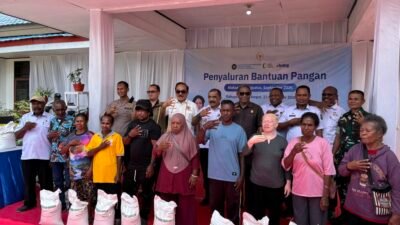 264,6 Ton Beras Digelontorkan ke Raja Ampat, 8.820 Warga Jadi Penerima