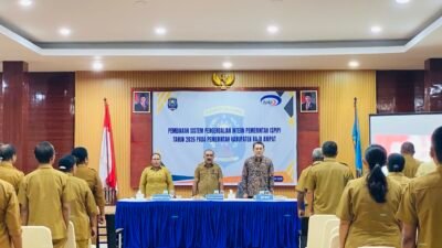 Wabup Raja Ampat Sentil Pimpinan OPD: Jangan Anggap Remeh SPIP, Ini Bukan Formalitas