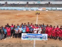 Wakil Bupati Raja Ampat Buka Trofeo Cup TKBM 2026, Laga Ekshibisi Berakhir Imbang 3-3