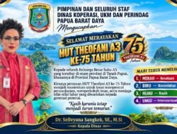 Sellvyana Sangkek Ajak Keluarga Besar A3 Perkuat Persaudaraan dan Iman di HUT Teofani ke-75